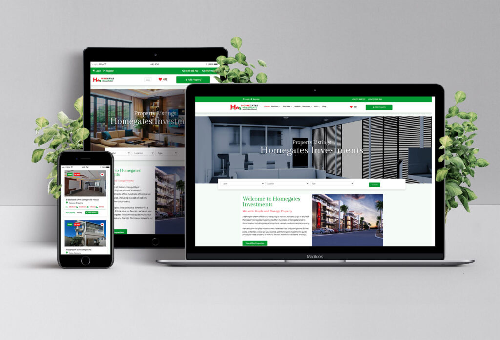 Top-Rated Website Design Services in Kenya 2025 5 Homegates Investment web design